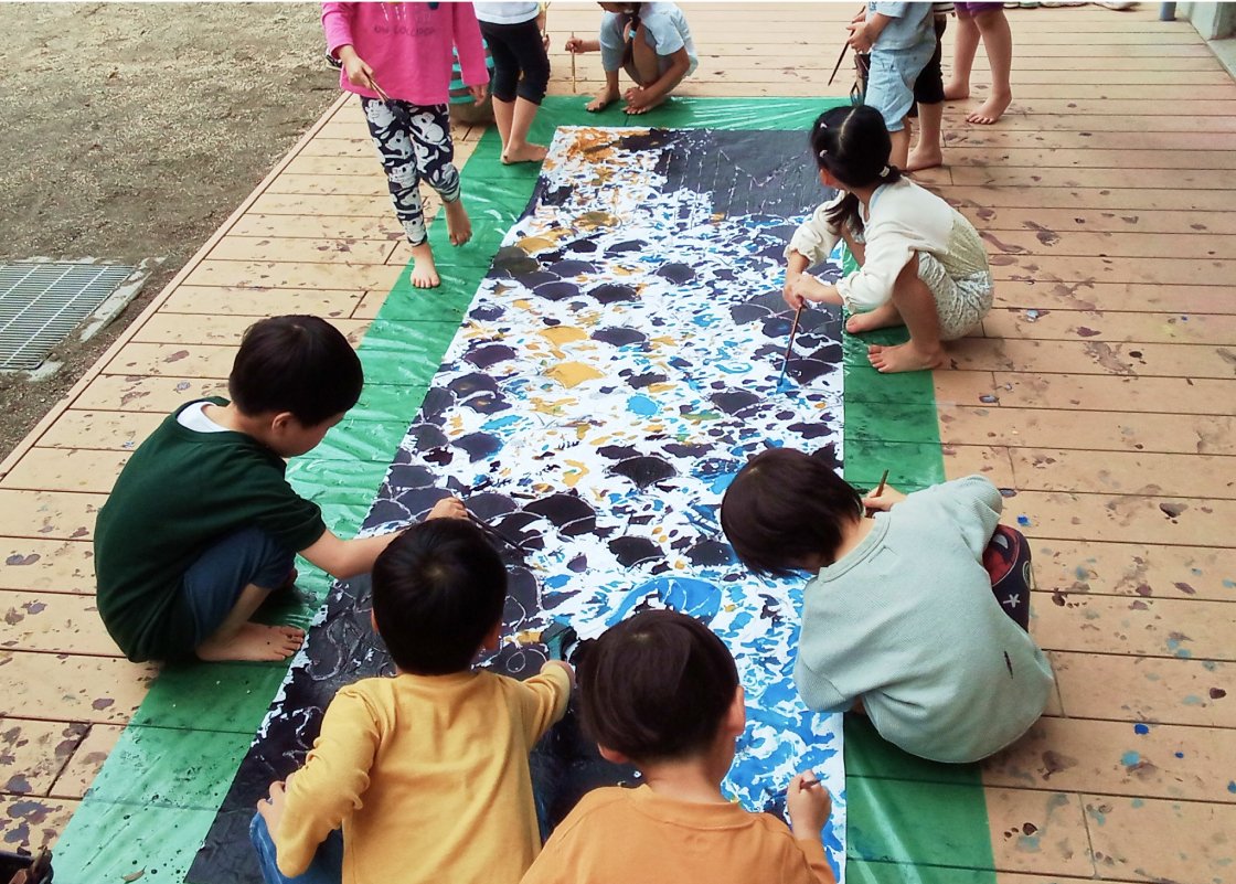鯉のぼり制作
